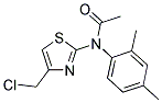 N-[4-(氯甲基)-1,3-噻唑-2-基]-N-(2,4-二甲基苯基)乙酰胺 结构式