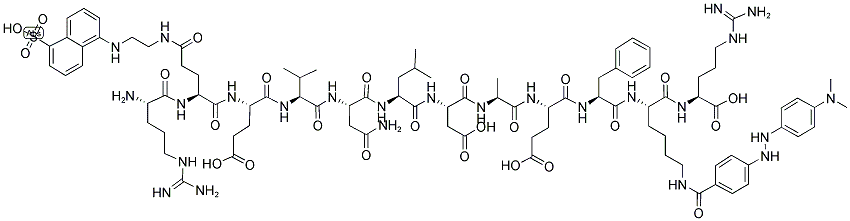 BETA-SECRETASE SUBSTRATE-1 结构式