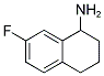 7-FLUORO-1,2,3,4-TETRAHYDRO-NAPHTHALEN-1-YLAMINE 结构式