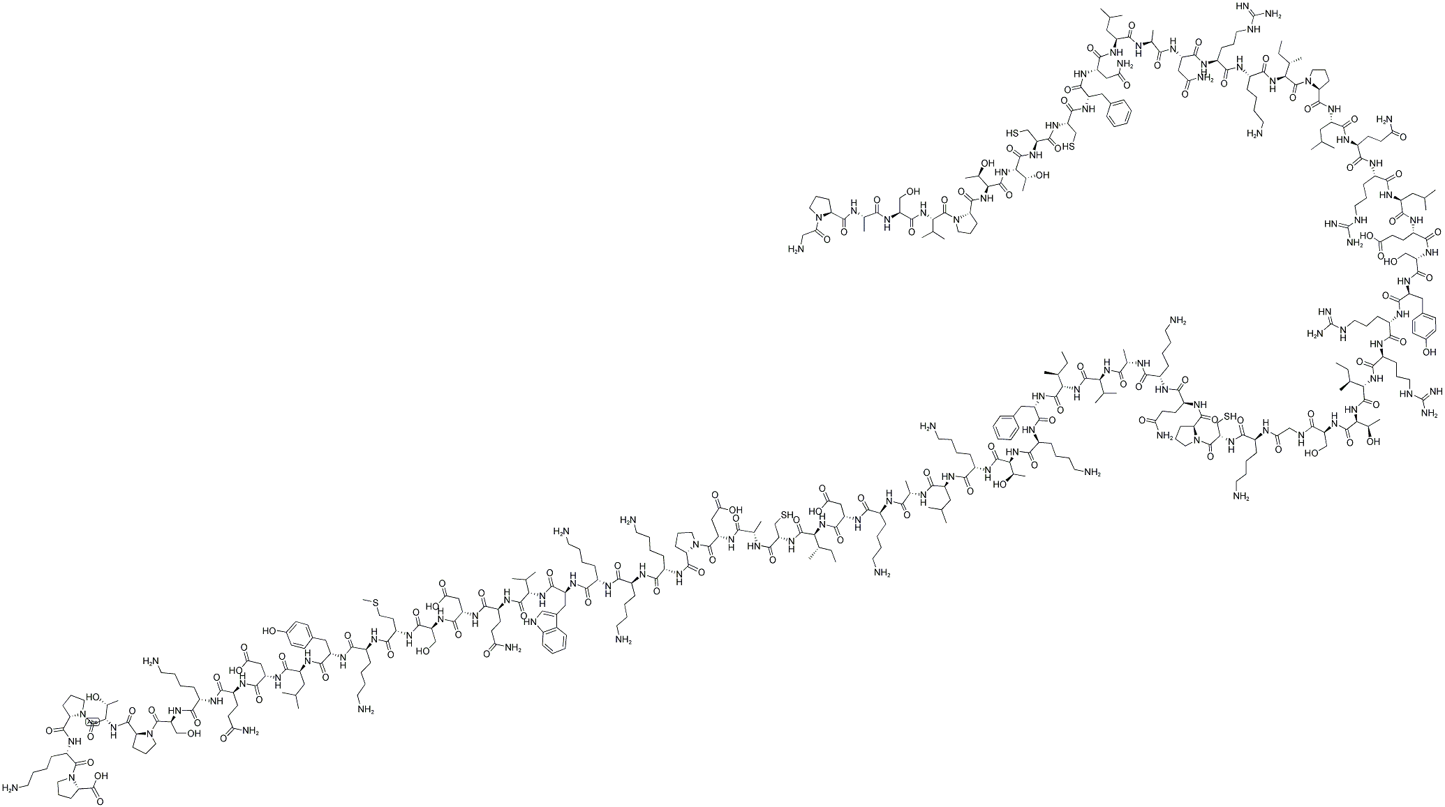 EOTAXIN (HUMAN) 结构式