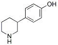 4-PIPERIDIN-3-YL-PHENOL 结构式
