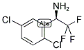 (1R)-1-(2,5-DICHLOROPHENYL)-2,2,2-TRIFLUOROETHYLAMINE 结构式