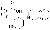 BENZYL-ETHYL-PIPERIDIN-4-YL-AMINETRIFLUORO ACETATE SALT 结构式