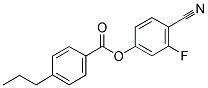 4-CYANO-3-FLUOROPHENYL 4-PROPYLBENZOATE 结构式