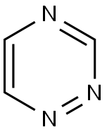 1.2.4-TRIAZINE 结构式