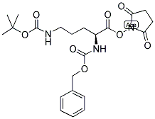 Z-N-DELTA-BOC-L-ORNITHINE N-HYDROXYSUCCINIMIDE ESTER 结构式