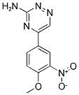 5-(4-METHOXY-3-NITRO-PHENYL)-[1,2,4]TRIAZIN-3-YLAMINE 结构式