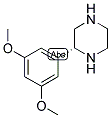 (R)-2-(3,5-DIMETHOXY-PHENYL)-PIPERAZINE 结构式