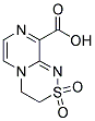 3,4-DIHYDROPYRAZINO[2,1-C][1,2,4]THIADIAZINE-9-CARBOXYLIC ACID 2,2-DIOXIDE 结构式