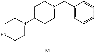 1-(1-BENZYL-PIPERIDIN-4-YL)-PIPERAZINEHYDROCHLORIDE 结构式