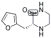 (R)-3-FURAN-2-YLMETHYL-PIPERAZIN-2-ONE 结构式