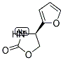 (R)-4-FURAN-2-YL-OXAZOLIDIN-2-ONE 结构式