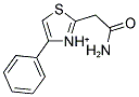 2-CARBAMOYLMETHYL-4-PHENYL-THIAZOL-3-IUM 结构式