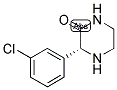 (R)-3-(3-CHLORO-PHENYL)-PIPERAZIN-2-ONE 结构式