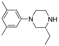 1-(3,5-Dimethylphenyl)-3-ethylpiperazine 结构式