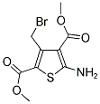 5-AMINO-3-BROMOMETHYL-THIOPHENE-2,4-DICARBOXYLIC ACID DIMETHYL ESTER 结构式