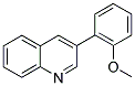 3-(2-METHOXYPHENYL)QUINOLINE 结构式