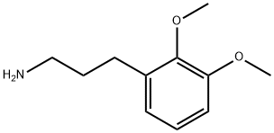 3-(2,3-DIMETHOXY-PHENYL)-PROPYLAMINE 结构式