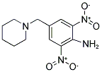 2,6-DINITRO-4-(1-PIPERIDINYLMETHYL)ANILINE 结构式