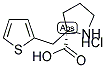 (R)-ALPHA-(2-THIOPHENYLMETHYL)-PROLINE-HCL 结构式