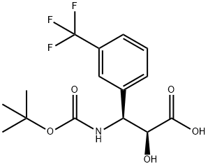 (2S,3S)-3-((tert-Butoxycarbonyl)amino)-2-hydroxy-3-(3-(trifluoromethyl)phenyl)propanoicacid