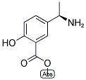 (R)-METHYL 5-(1-AMINOETHYL)-2-HYDROXYBENZOATE 结构式