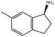 (S)-1-氨基-6-甲基茚满 结构式