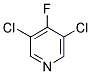 3,5-二氯-4-氟吡啶 结构式