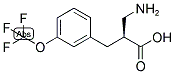 (S)-2-AMINOMETHYL-3-(3-TRIFLUOROMETHOXY-PHENYL)-PROPIONIC ACID 结构式