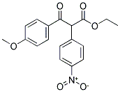 3-(4-METHOXY-PHENYL)-2-(4-NITRO-PHENYL)-3-OXO-PROPIONIC ACID ETHYL ESTER 结构式