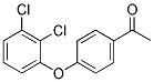 1-[4-(2,3-DICHLORO-PHENOXY)-PHENYL]-ETHANONE 结构式