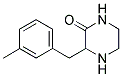 3-(3-METHYL-BENZYL)-PIPERAZIN-2-ONE 结构式