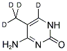 5-甲基胞嘧啶-D1 结构式