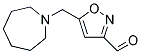 5-(1-AZEPANYLMETHYL)-3-ISOXAZOLECARBALDEHYDE 结构式