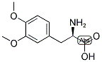 (R)-2-AMINO-3-(3,4-DIMETHOXY-PHENYL)-PROPIONIC ACID 结构式