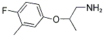 2-(4-FLUORO-3-METHYL-PHENOXY)-PROPYLAMINE 结构式