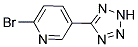 2-Bromo-5-(2H-tetrazol-5-yl)-pyridine 结构式