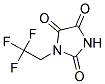 1-(2,2,2-TRIFLUOROETHYL)IMIDAZOLIDINE-2,4,5-TRIONE 结构式