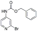 (2-Bromopyridin-4-yl) carbamic acid benzyl ester 结构式