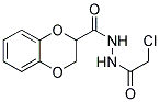 N'-(2-CHLOROACETYL)-2,3-DIHYDRO-1,4-BENZODIOXINE-2-CARBOHYDRAZIDE 结构式