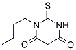 1-(1-METHYLBUTYL)-2-THIOXODIHYDROPYRIMIDINE-4,6(1H,5H)-DIONE 结构式