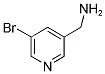 (5-溴吡啶-3-基)甲胺盐酸盐 结构式