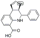 (3aR,9bS)-4-Phenyl-3a,4,5,9b-tetrahydro-3H-cyclopenta[c]quinoline-6-carboxylic acid 结构式