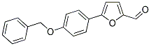 5-[4-(BENZYLOXY)PHENYL]-2-FURALDEHYDE 结构式