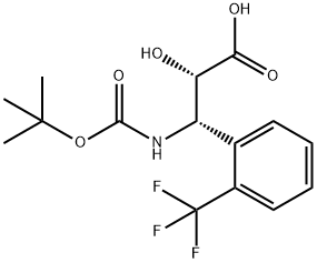 N-BOC-(2S,3S)-3-AMINO-2-HYDROXY-3-(2-TRIFLUOROMETHYL-PHENYL)-PROPIONIC ACID