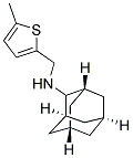 N-((5-METHYLTHIEN-2-YL)METHYL)ADAMANTAN-2-AMINE 结构式