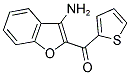 (3-AMINO-1-BENZOFURAN-2-YL)(THIEN-2-YL)METHANONE 结构式