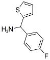 (4-FLUOROPHENYL)(THIEN-2-YL)METHYLAMINE 结构式