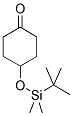 4-(TERT-BUTYLDIMETHYLSILYLOXY)CYCLOHEXANONE 结构式