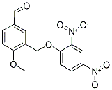 3-[(2,4-DINITROPHENOXY)METHYL]-4-METHOXYBENZALDEHYDE 结构式